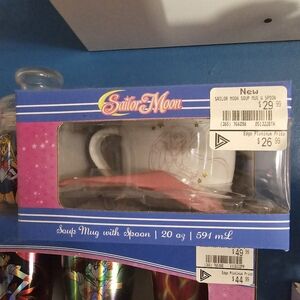 Sailor moon soup mug with spoon
